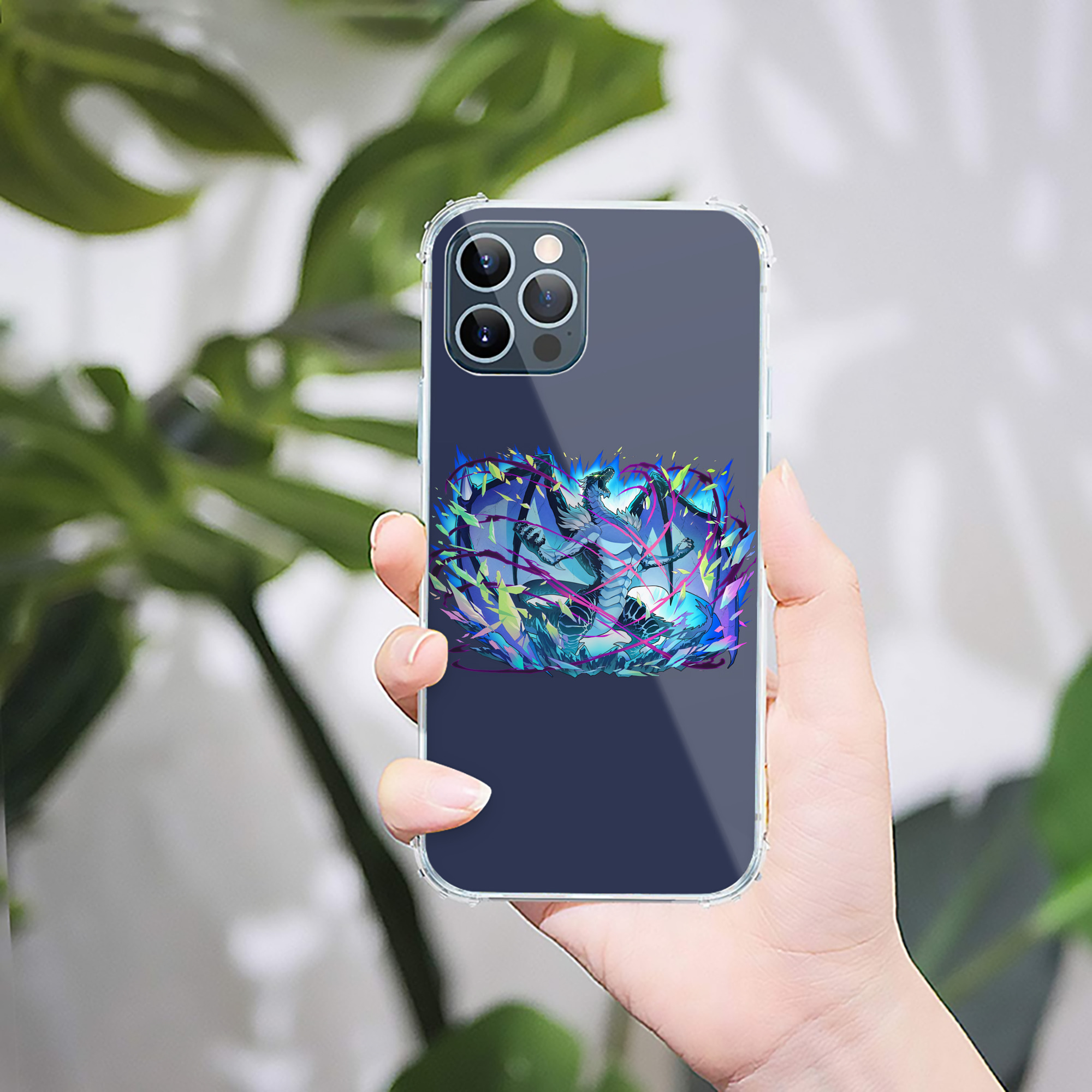 （画像用） 転スラ Regarding Reincarnated to Slime 【iPhone 12シリーズ対応】透明スマホケース（クリアソフトケース）